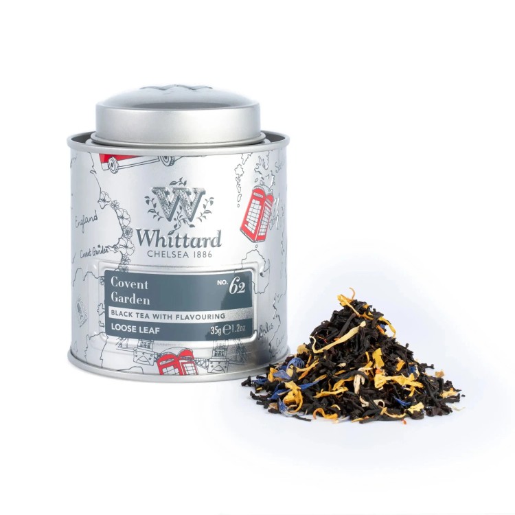 Covent Garden blend herbata liściasta czarna Whittard 35g puszka