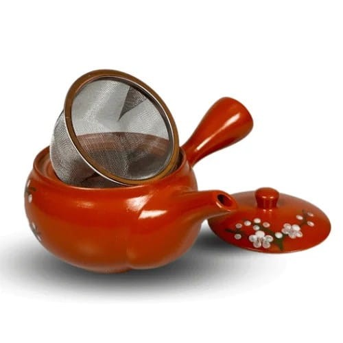 Gliniane Kyusu z zaparzaczem sitkiem czajnik dzbanek do herbaty