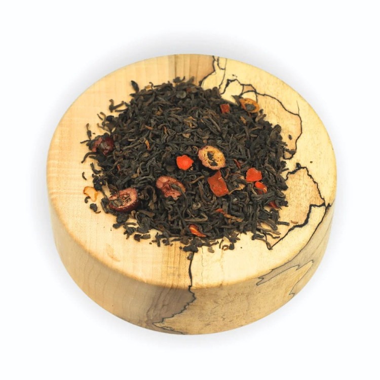 Pu Erh z Żurawiną Wielkość opakowania 100g